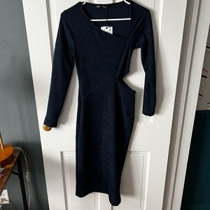 Zara cut out bodycon dress